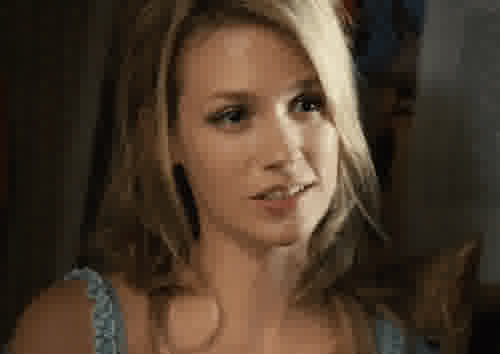 January Jones gifs (2009) the boat that rocked negligee 15