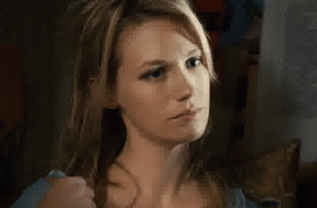 January Jones gifs (2009) the boat that rocked negligee 20